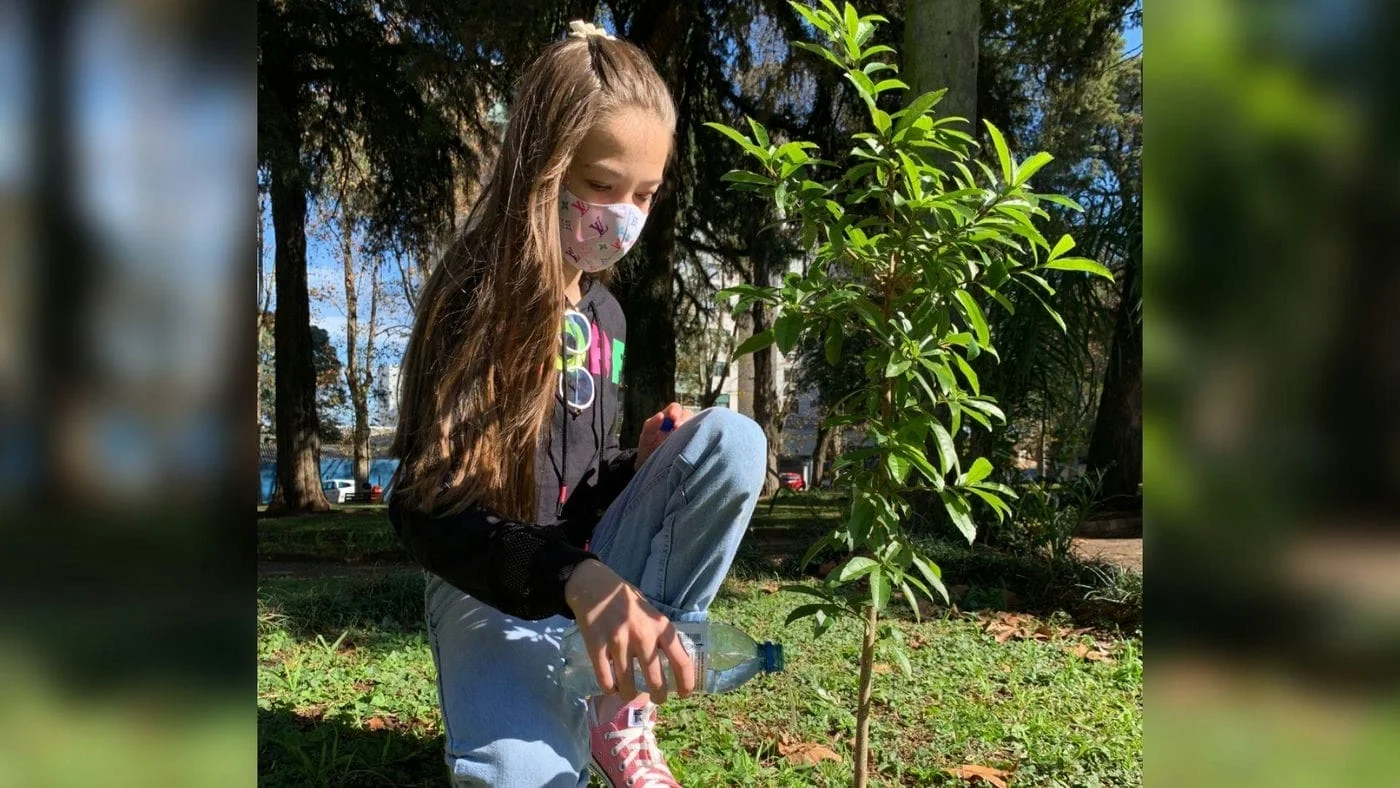 Maria Gabi chama atenção para preservação do meio ambiente