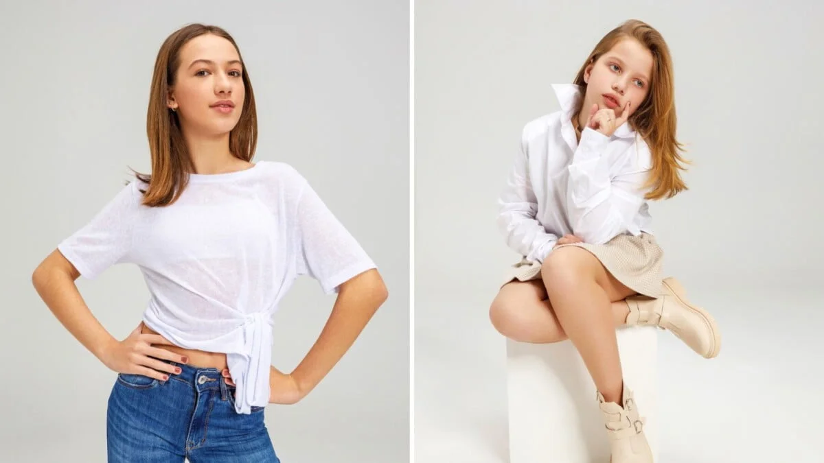 Maria Antônia e Maria Gabi participam de cursos de formação para atores